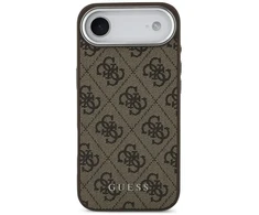 Dėklas Guess 4G Classic Logo MagSafe, skirtas iPhone Air, rudos spalvos