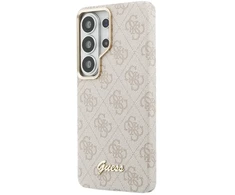 Dėklas Guess 4G Script Metal Logo phone case for Samsung Galaxy S26 Ultra (S948) pink