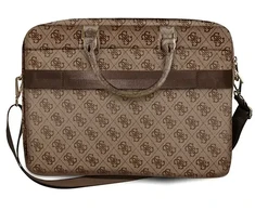 Guess nešiojamojo kompiuterio krepšys GUCB15G4GFBR 15" rudos spalvos 4G Uptown