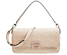 Guess, Brightside, Polyurethane, Textile Bag, Shoulder Bag, Rosewood, For Women