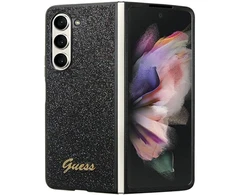 Samsung Galaxy Z Fold 5 Guess Dėklas Glitter Script (GUHCZFD5HGGSHK) juodos spalvos
