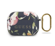 Apple AirPods Pro Guess N.3 Flower Collection (GUACAPTPUBKFL03) ausinių dėklas mėlynos spalvos