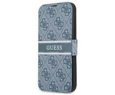 Guess Telefono dėklas iPhone 13 Pro Max, mėlynas