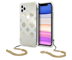 Dėklas Guess GUHCN58KSPEGO iPhone 11 Pro 5,8"auksinė/auksinis hardcase Peony Chain Collection