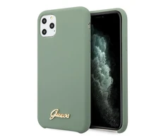Dėklas GUESS HARD CASE VINTAGE GOLD LOGO GUHCN65LSLMGKA IPHONE 11 PRO MAX KHAKI