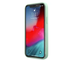 „Guess“ metalinis logotipo dėklas iPhone 12 Pro Max 6.7" - Žalias