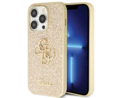 Dėklas Apple iPhone 14 Pro Guess Hardcase Glitter Script Big 4G