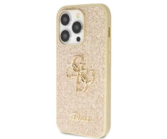 Dėklas Apple iPhone 14 Pro Guess Hardcase Glitter Script Big 4G