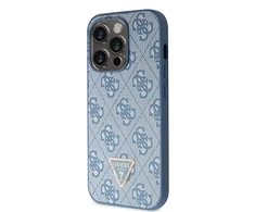 Apple iPhone 14 Pro Max Guess dėklas Crossbody 4G Metal Logo (GUHCP14XP4TDSCPB) mėlynos spalvos