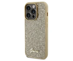 Dėklas Guess GUHCP14XPMSDGSD iPhone 14 Pro Max 6.7" auksinė auksinis hardcase Disco Metal Script