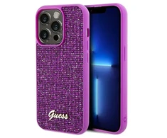 Dėklas Guess GUHCP14XPMSDGSF iPhone 14 Pro Max 6.7" fuksja fuschia hardcase Disco Metal Script