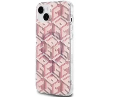 Dėklas Guess GUHMP15MHGCUSTGP iPhone 15 Plus | 14 Plus 6.7" rožinė|pink hardcase IML GCube MagSafe