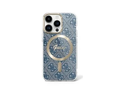 Guess IML 4G MagSafe Apple iPhone 16 Case - dėklas telefonui mėlynos spalvos