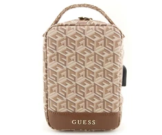 Guess krepšys GCube Stripes (GUHBHGCFSEW) rudos spalvos