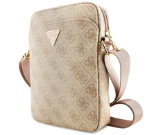 Guess PU 4G Triangle Logo Bag 8" Rožinė