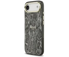 Guess Python Pattern MagSafe dėklas skirtas Apple iPhone Air juodos spalvos