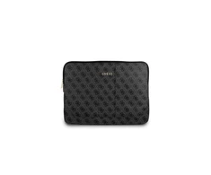 Guess PU Leather 4G dėklas skirtas Notebook 13" pilkos spalvos