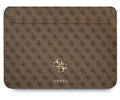 Guess PU 4G Metal Logo hnědá