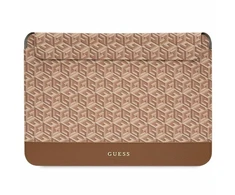 Nešiojamo kompiuterio krepšys 14" Guess GCube Stripes (GUCS14HGCFSEW) rudos spalvos