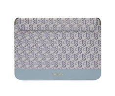 Nešiojamo kompiuterio dėklas 16" Guess GCube Stripes (GUCS16HGCFSEB) mėlynos spalvos