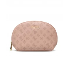 Guess, Textile Makeup Bag, Nude