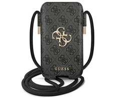 Krepšys Guess 6,7" dėklas 4G Big Metal Logo (Guuphl4gGgr) pilkos spalvos