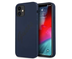 Dėklas GUESS GUHCP12SVSBL IPHONE 12 MINI 5.4 "Mėlynas/Mėlynas HARDCASE SCRIPT VINTAGE