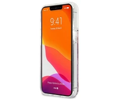 Original Apple iPhone 13 Pro Max Guess Hardcase 4G Big Liquid Glitter (GUHCP13XLG4GPI) dėklas telefonui rožinės spalvos