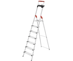 Hailo Buitinės kopėčios L85 ComfortLine / aliuminio / 7 pakopų 4007126023841