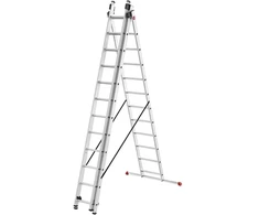 Hailo Kapnes kombinejamas ProfiStep Combi / aluminija / 3x12 pakapieni