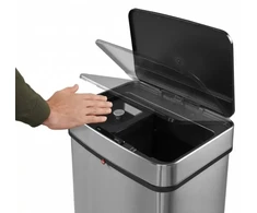 Hailo Waste sorting system Öko Vario XL / 2x25L / stainless steel
