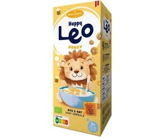 Happy Leo rudzu un auzu pārslas ar medu, Organic, 150g