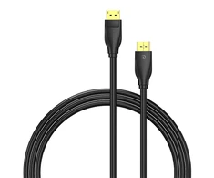 Vention HD DisplayPort 1.4 8K kabelis 3 m ventiliacijos HCDBI (juodas)