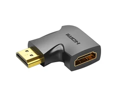 Vention HDMI 90℃ kampinis adapteris 4K 60Hz - Juodas