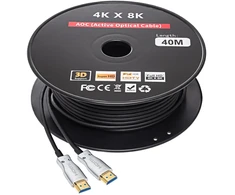 AKYGA HDMI kabelis AK-HD-400L Optinis AOC 48Gb/s 8K 60Hz 4K 120Hz ver. 2,1 40 m