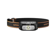 Priekinis žibintas Superfire HL05-E, 120lm, USB