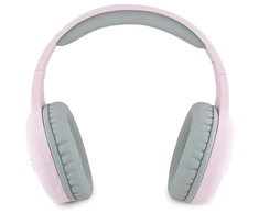 Hello Kitty Bluetooth ausinės HKBHA1BKHLMP rožinės spalvos Metal Logo