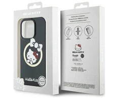Hello Kitty IML Fun Bow Magsafe Apple iPhone 16 Pro Case - dėklas telefonui juodos spalvos
