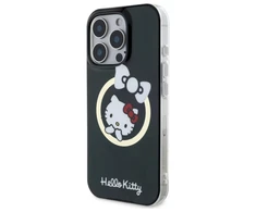 Hello Kitty IML Fun Bow Magsafe Apple iPhone 16 Pro Case - dėklas telefonui juodos spalvos