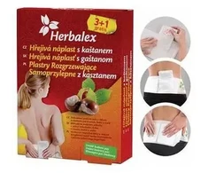 Herbamedicus Warming Chestnut Patches 3+1 FREE + lumbar belt