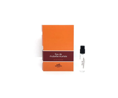 Hermes, Eau de Rhubarbe Ecarlate , Eau De Cologne, Unisex, Individual, 2 ml *Vial