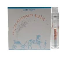 Hermes, Eau des Merveilles Bleue, Eau De Toilette, For Women, 2 ml *Vial
