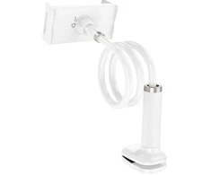 HOCO adjustable desk holder with clip HD10 baltas