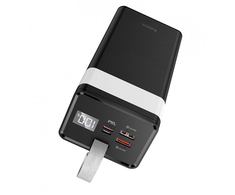 Išorinė baterija Power Bank Hoco J86 22.5W Quick Charge 3.0 40000mAh juoda