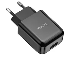 Phone charger Hoco USB A 2A 10W N2 juodas
