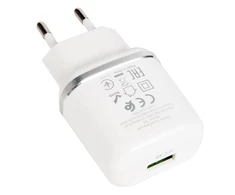 Phone charger Hoco USB A QC3.0 3A 18W N3 baltas