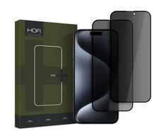 Apsauginis stiklas Apple iPhone 16 Pro Max Hofi Anti Spy Glass Pro+ 2 vnt.