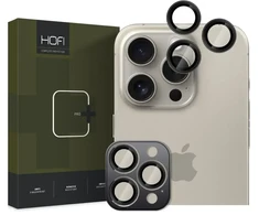 Kameros apsauga Apple iPhone 16 Pro / 16 Pro Max HOFI CamRing Pro+ juodas