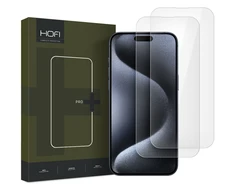 Apsauginis stiklas Apple iPhone 16 HOFI Glass Pro+ 2-pack Clear
