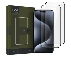 Apsauginis stiklas Apple iPhone 16 Pro Max HOFI Glass Pro+ 2-pack juodas